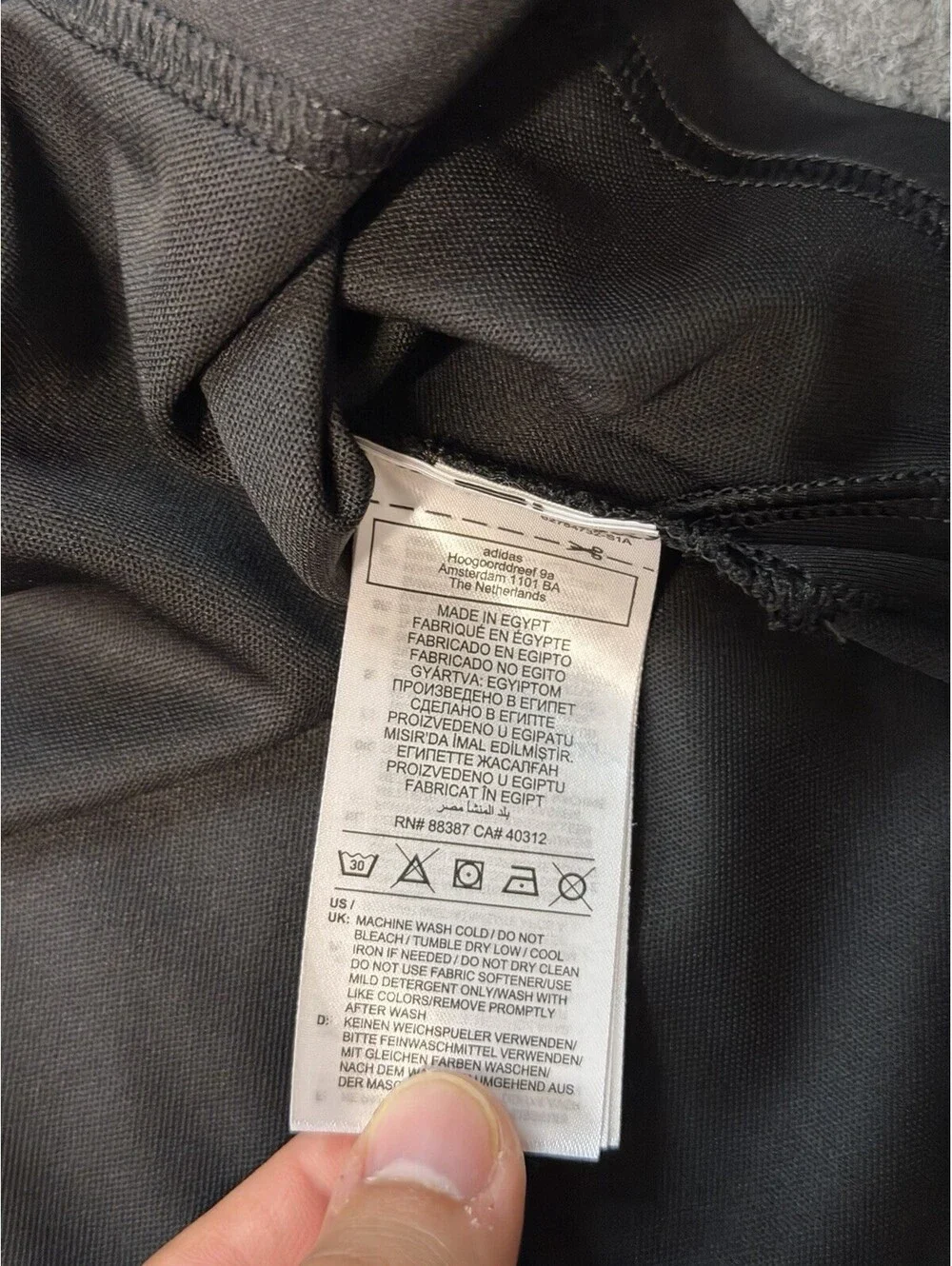Adidas Primegreen Mens 3XLT Black Performance Golf Polo Shirt Big Tall